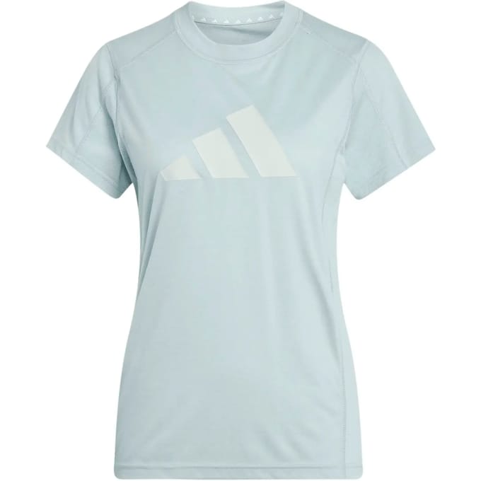 Adidas Sportshirt Dames - We Logo Tee - MintGroen - Maat M