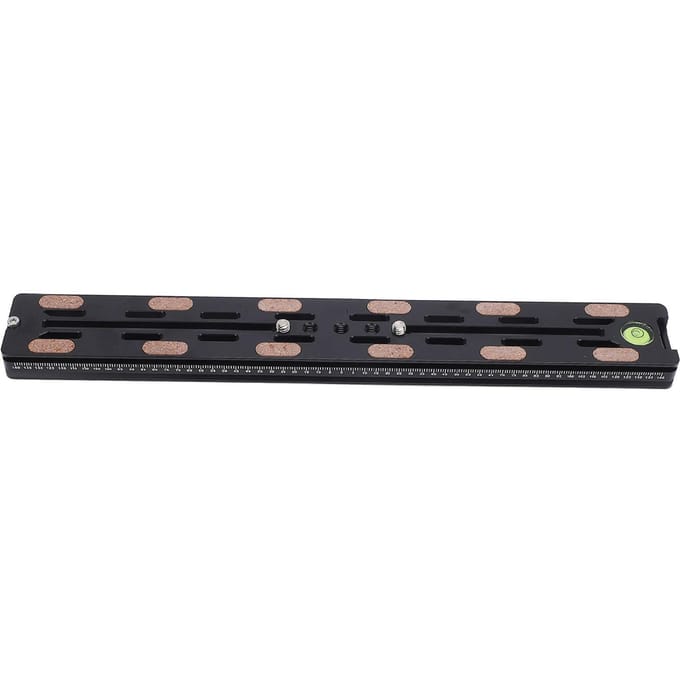 280MM Snelontgrendelingsplaat Adapter Aluminiumlegering Camera Statief Mount Basisplaat met 14 38 Inch black