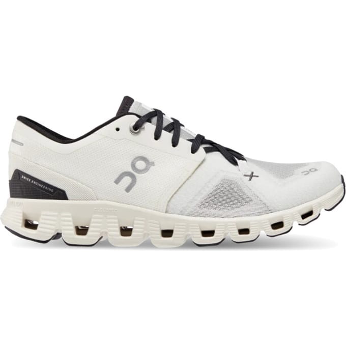 ON Cloud X 3 Wit Zwart Dames Sneakers 60.98697 36 white