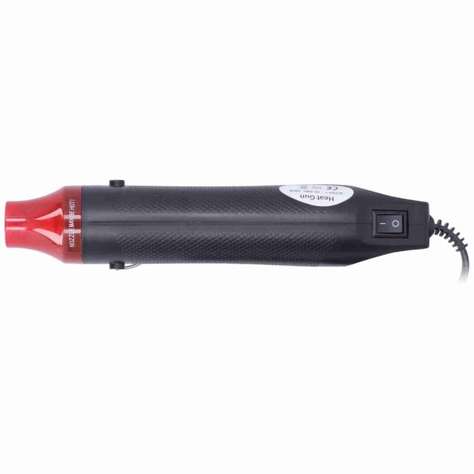Allecto - Mini-Heteluchtpistool - Draagbaar en Stevig - Handheld voor Doe-het-zelf-projecten - EU-stekker 230V - Efficiënt en Compact - Ideaal voor...