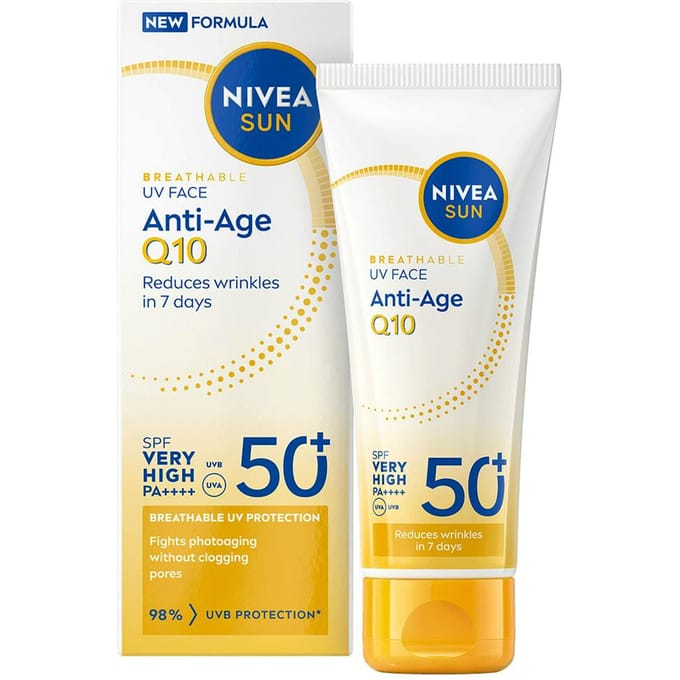 NIVEA Sun UV Face Anti Age Q10 Cream SPF50 50 ml