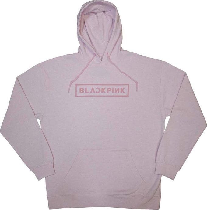 Blackpink - Logo Hoodie/trui - XL - Roze