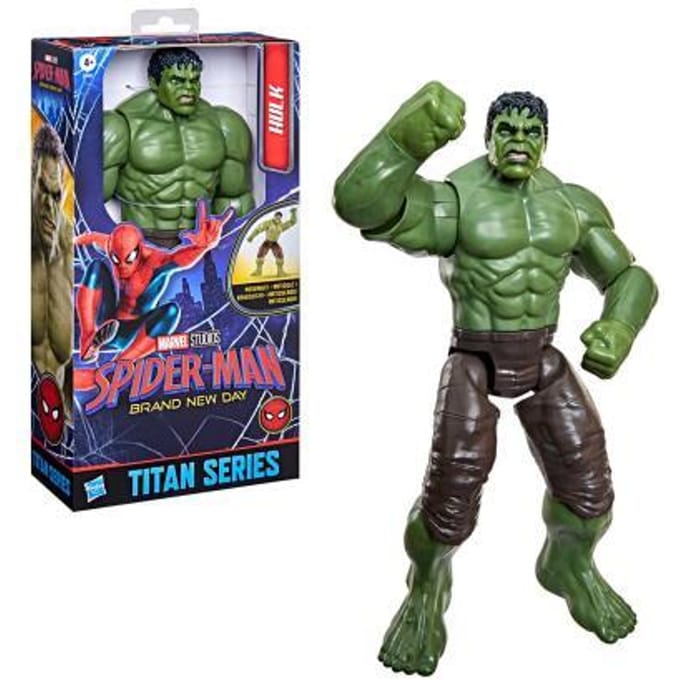Hasbro Spiderman Bom Mccarroll Deluxe Titan Figure Hulk Actiefiguren en superhelden