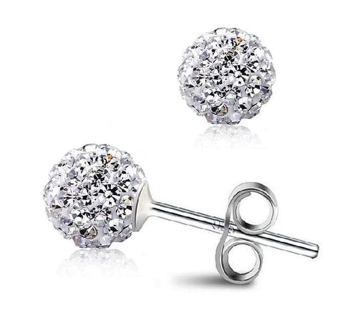 Montebello Oorbellen Lappula - 316L Staal - Shamballa - ∅6mm