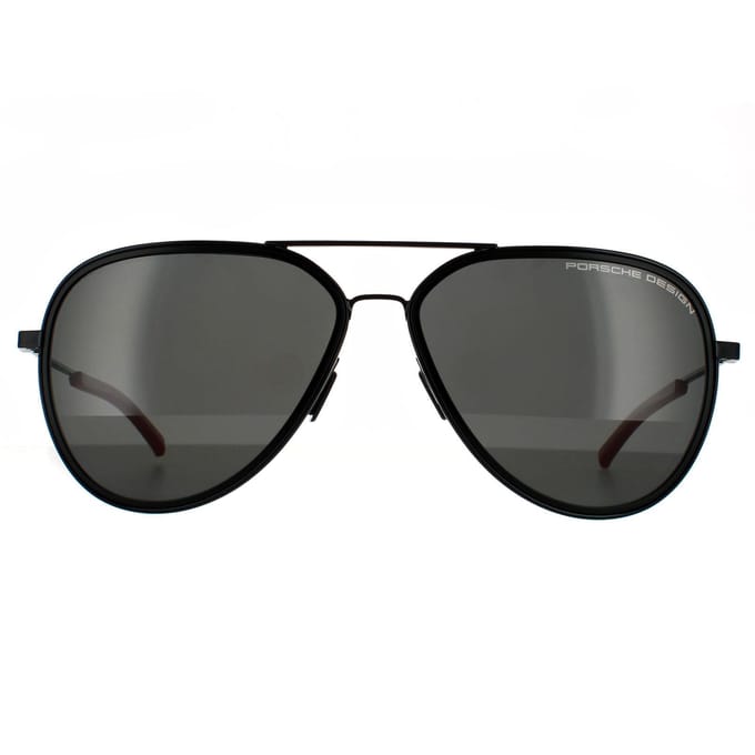 Porsche Design Zonnebril P8691 Een zwart grijs gepolariseerd