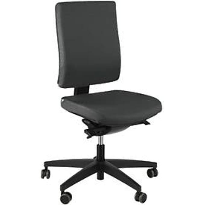 Original Steifensand bureaustoel CETO CT1340, synchroonmechanisme, zonder armleuningen, grijs