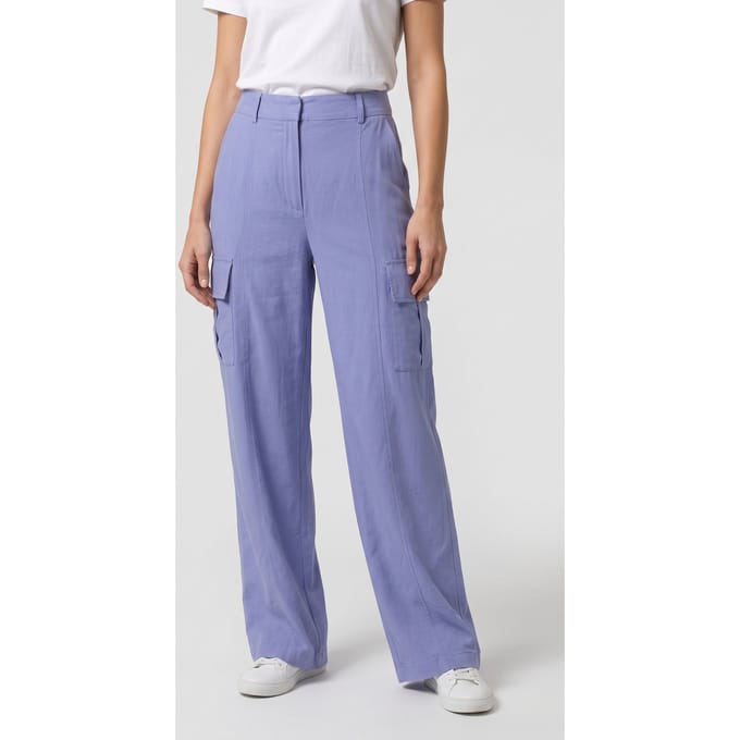 & Other Stories La Jude Cargo Trouser Blue Taglia: 36 | Pantaloni cargo Outlet | Donna | Blu