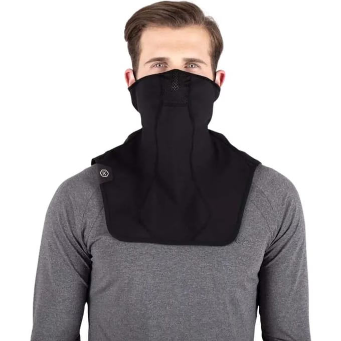 Motorfietsnekwarmer winddicht met fleecevoering Knox