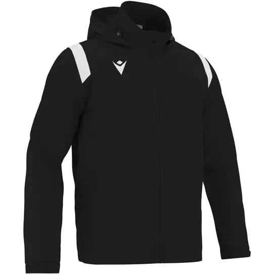 Macron Saransk Windbreaker Kinderen - Zwart / Wit | Maat: 9-10 Y
