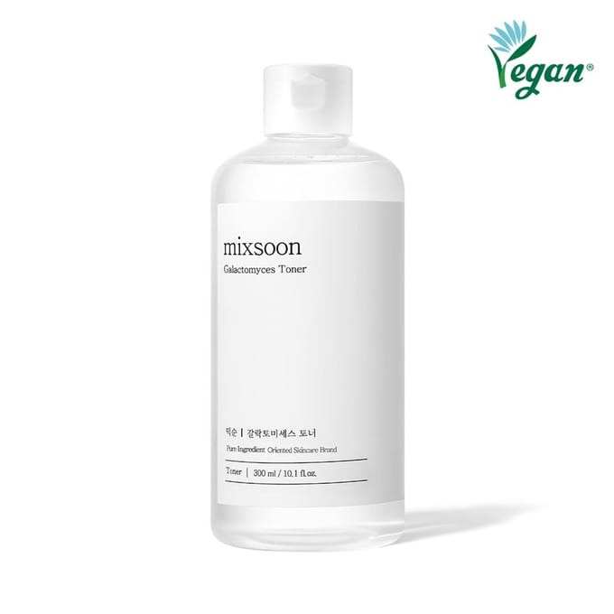 Mixsoon Tonique Galactomyces 300ml pour Éclaircir & Texture Authentique white