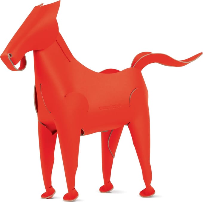 Rood Amigos Organiser Paard
