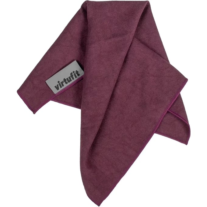 VirtuFit Premium Yoga Handdoek - Absorberend - Microvezel - 76 x 51 cm - Mulberry