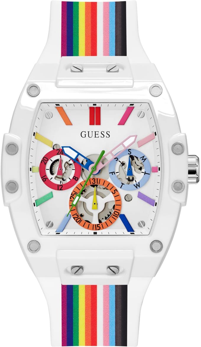 Guess Phoenix Horloge Transparant