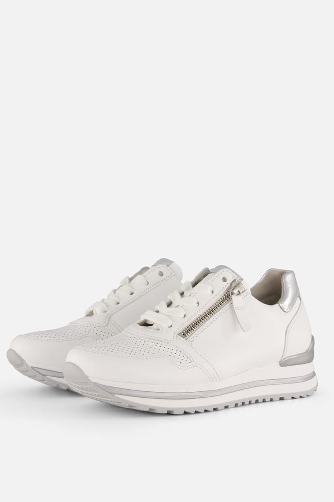 Gabor Gabor Sneakers wit Leer