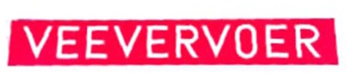 Kerbl Bordje Veevervoer
