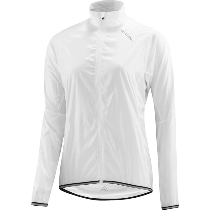 Loeffler Windshell Jas Wit XL Vrouw