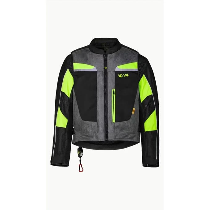 Verwijderbare airbag motorjas Motoairbag V4 Fast-Lock