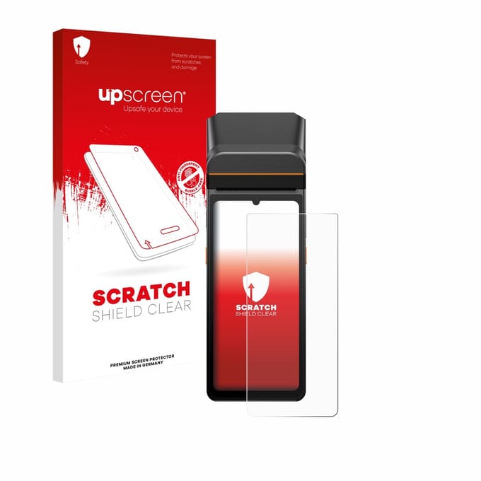 upscreen - Screenprotector voor Sunmi V3 A13 - Folie Beschermfolie transparant