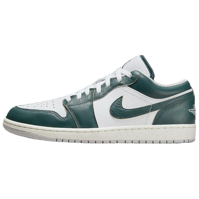 Baskets Air Jordan 1 Low SE Vert Oxydé Homme Blanc Voile FQ7687-300 44.5 white