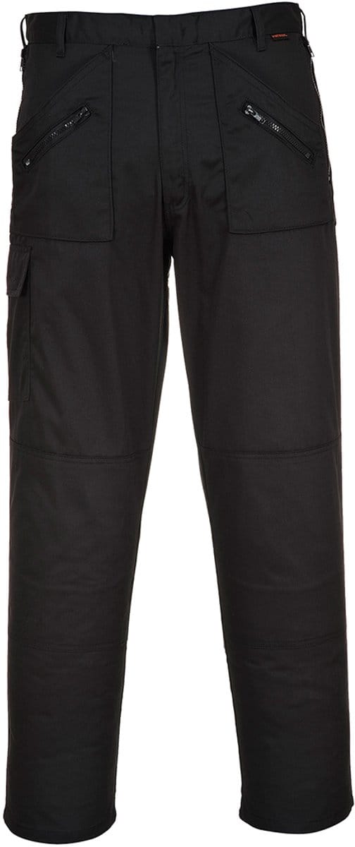 Portwest Action Broek S887 - Zwart Extra Lang - 34