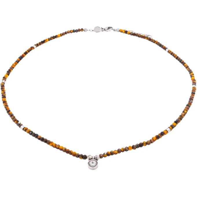 Tijgeroog collier voor dames Sloya Lumia