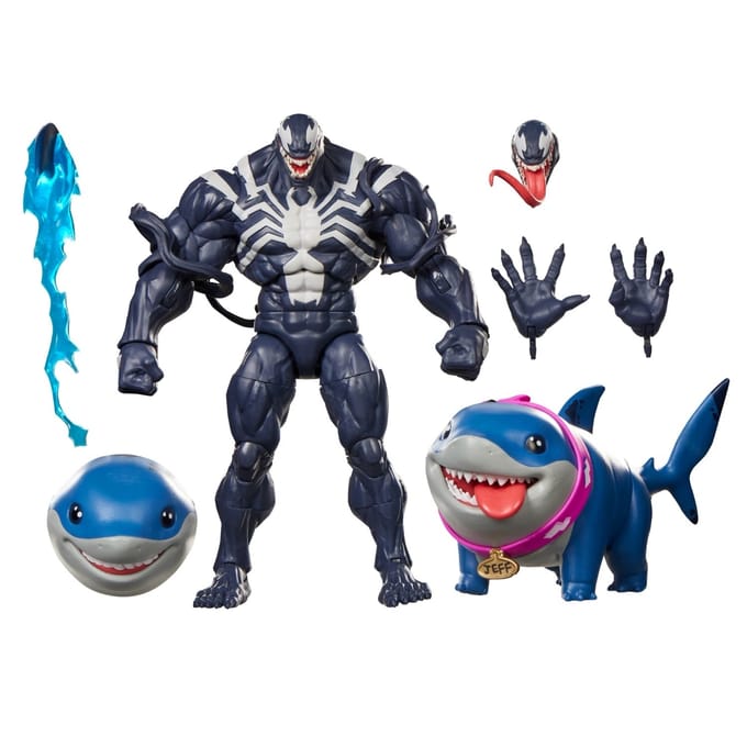 Marvel Legends Series Marvel Rivals Venom & Jeff the Land Shark Action Figure Collectibles