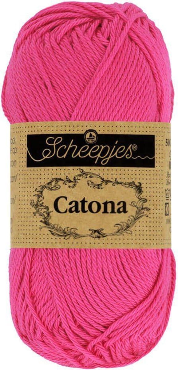 Scheepjes Catona 10gr - 114 Shocking Pink
