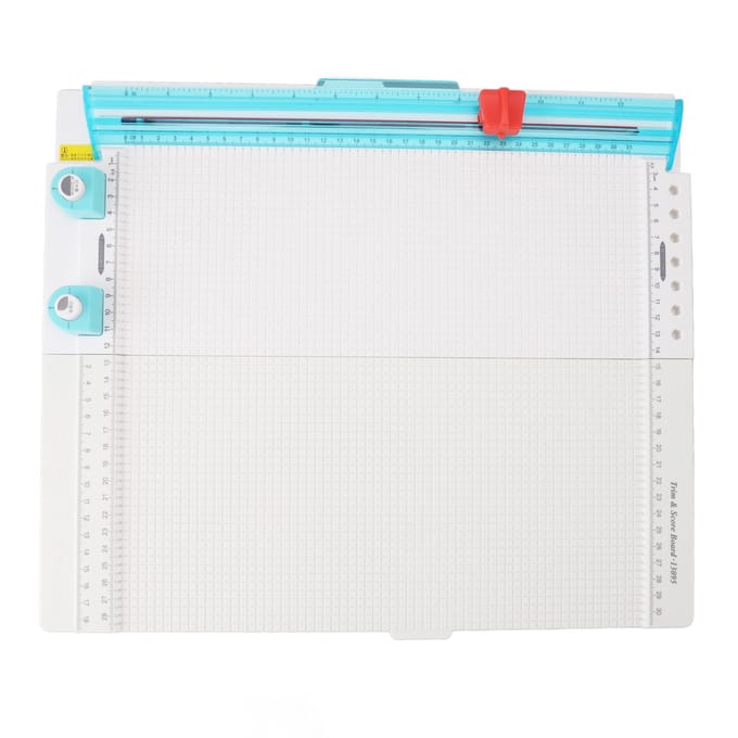Papiersnijder Rilbord Knutselpapier Snijder Vouw Ril 7 in 1 Multifunctioneel Rilpapierbord Snijbreedte white