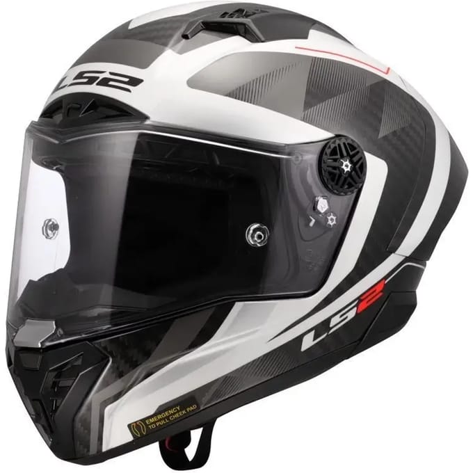 Volle motorhelm LS2 FF805 Thunder GP Aero Raute