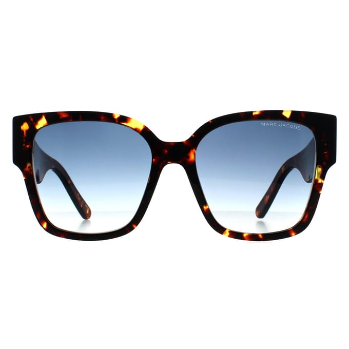 Marc Jacobs Vierkant Dames Donker Havana Blauw Verloop MARC 698/S
