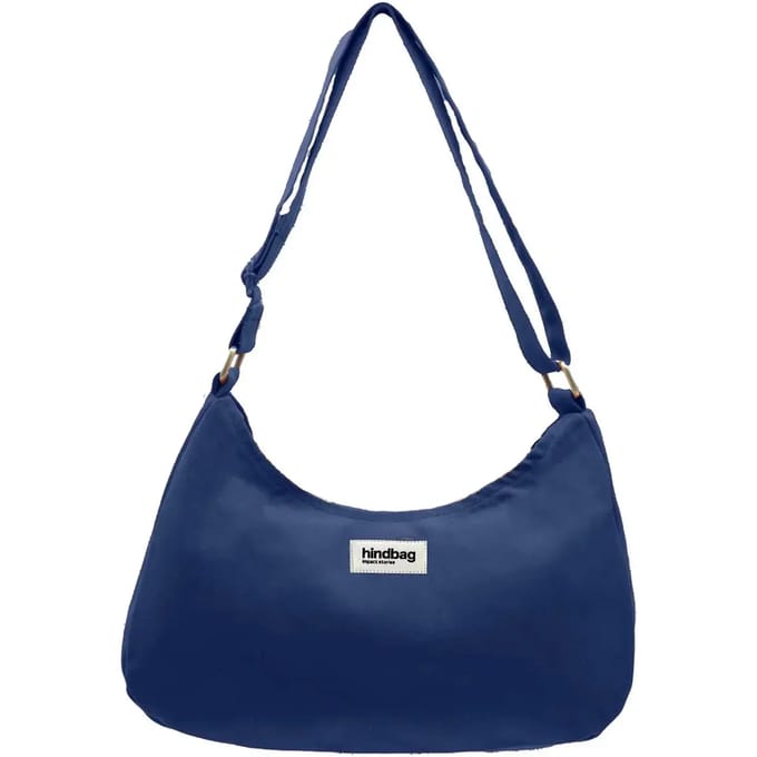 Hindbag handtas Rosa - Marine - 100% mooi biologisch katoen