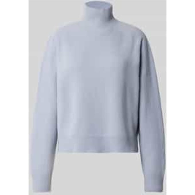 Gebreide pullover met opstaande kraag
