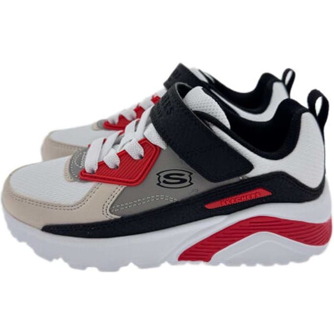 Skechers UNO LITE - REVIVAL-EDGE Jongens Sneakers - Wit