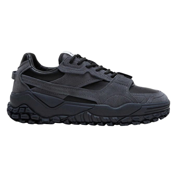 Ellesse Heren Klassieke Leren Trainers (Zwart)