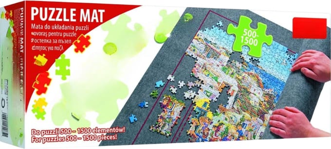 Puzzelmat - Puzzelkoffer - Puzzelbord - Puzzelrol - Puzzelmat voor Legpuzzel - Premium