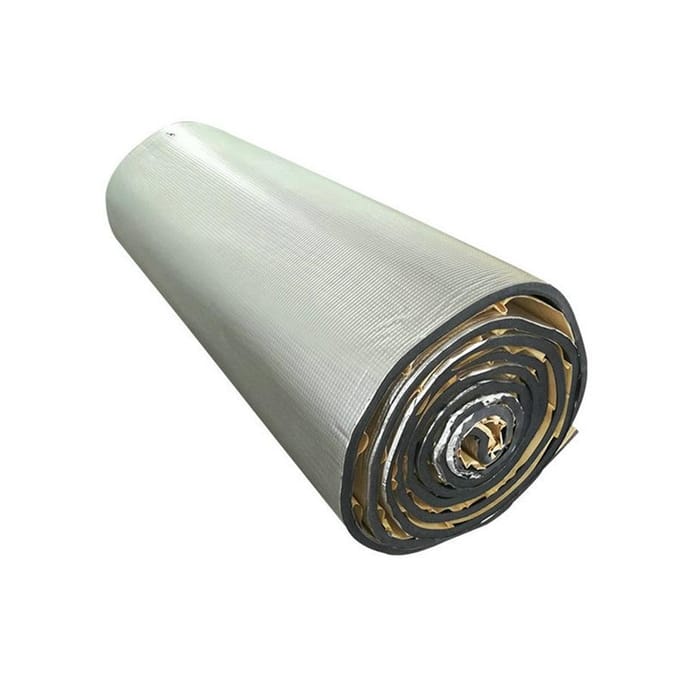 5 MM Aluminium Auto Brand Warmte-isolatie Mat Geluid Deadener Schuim zelfklevend
