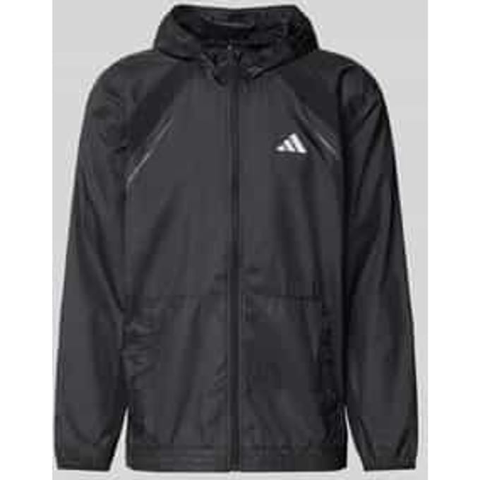 Regular fit windbreaker met logoprint, model 'Tech'