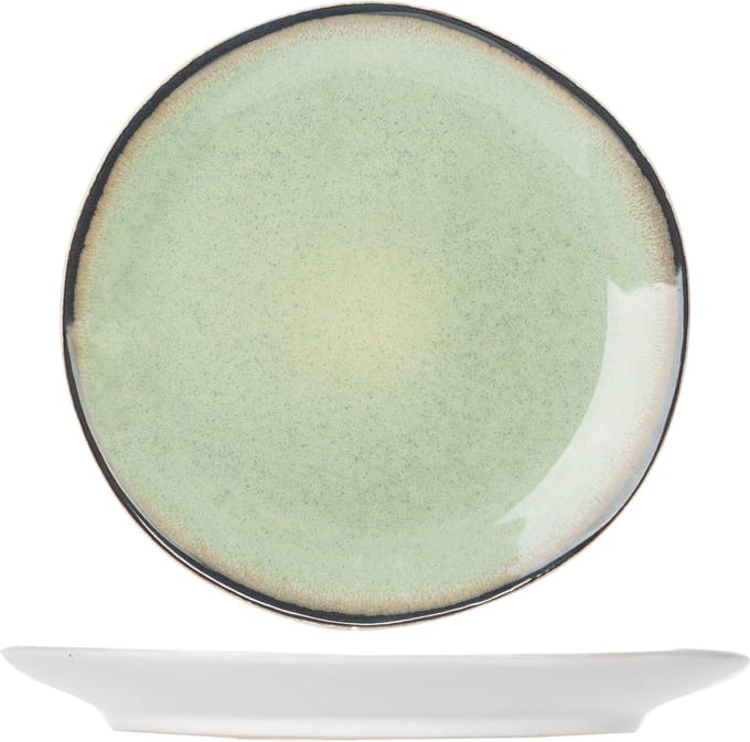 Cosy&Trendy Fez Plat Dinerbord - Ø28 cm - Groen