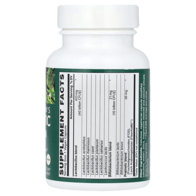 Dagelijkse Vrouwenprobioticum, 5 miljard, 30 vegetarische capsules