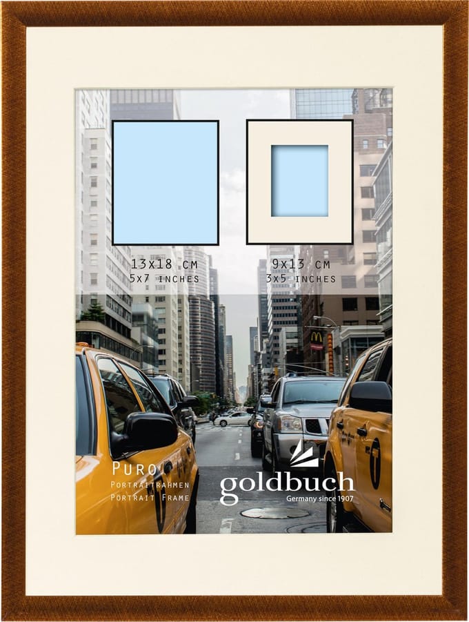 Goldbuch - Fotolijst Puro - Brons - 9x13 cm (13x18 cm)