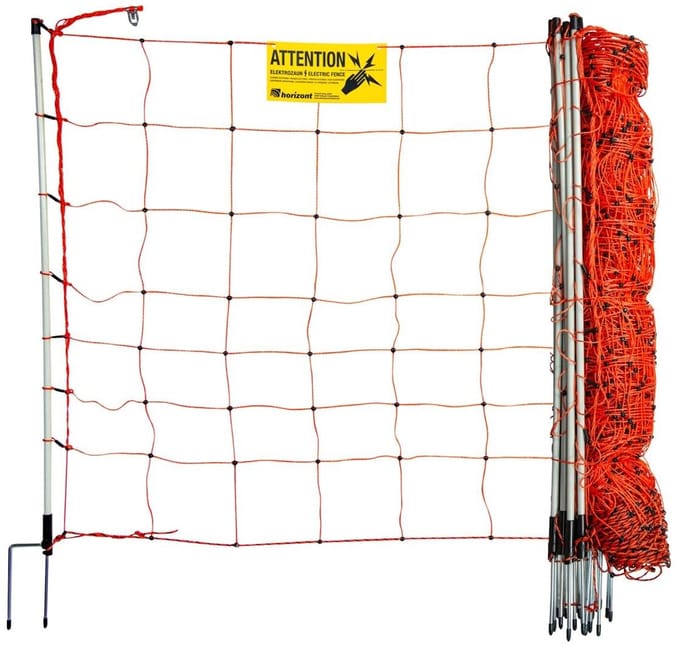 Horizont StrongLine 90E - Hondennet - 50m Lang - 90cm Hoog - Elektrificeerbaar - Dubbele pen