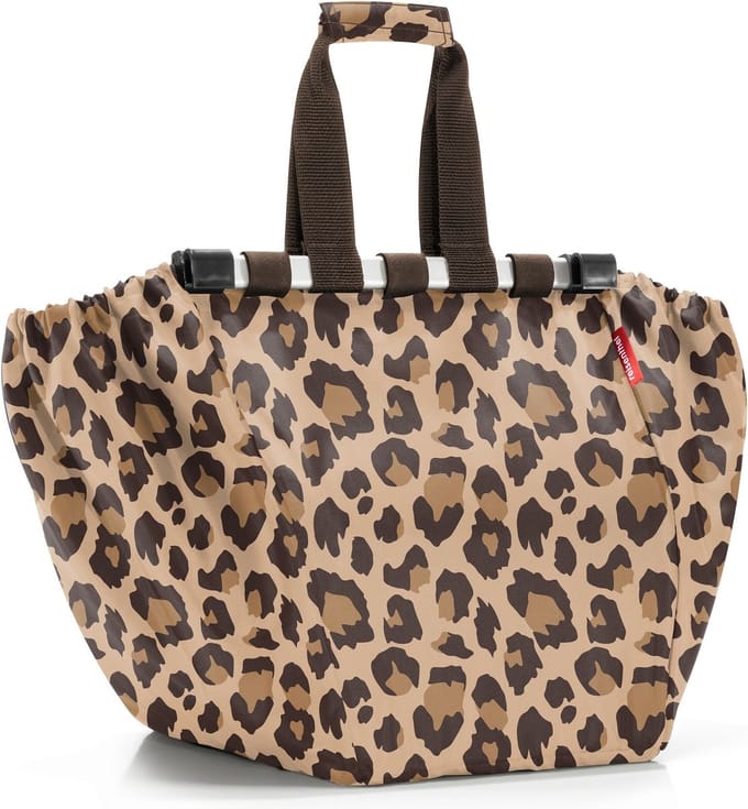 Reisenthel Easyshoppingbag Shopper Voor Winkelwagen - 30L - Leo Macchiato Bruin