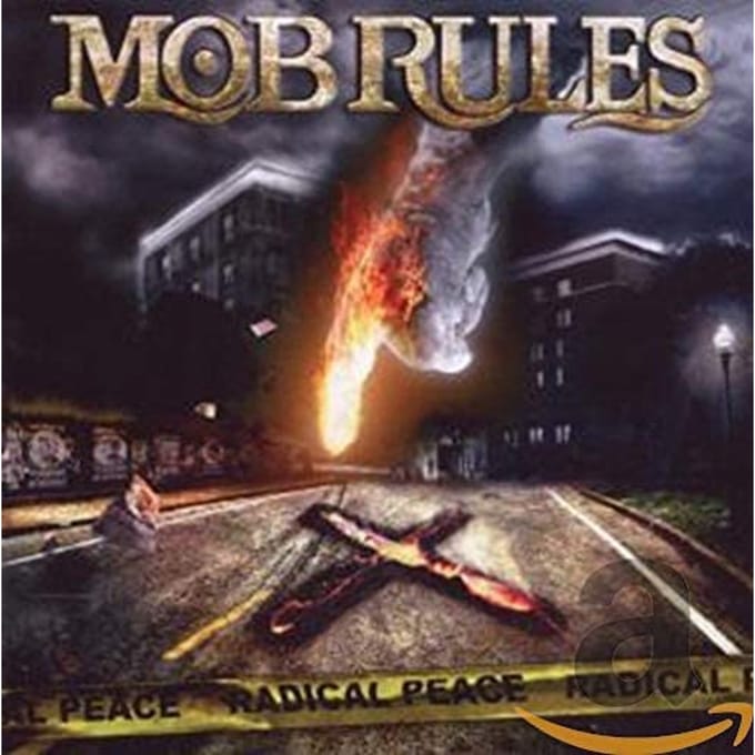 CD MOB RULES - Radical Peace AFM3012 Niet-Japanse Rock Gebruikt