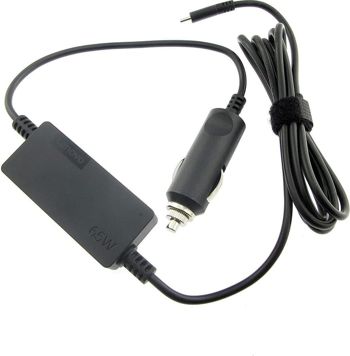 Lenovo 65W USB-C DC Travel Adapter - Auto-Netzteil Reislader 65 W 5 V, 9 V, 15 V, 20 V 3.25 A