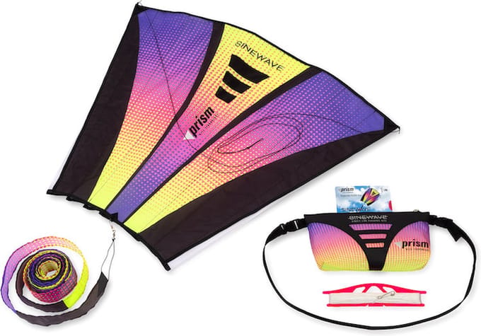 Eenlijnsvlieger Prism Sinewave Plasma SINP Rood 83 x 68 cm