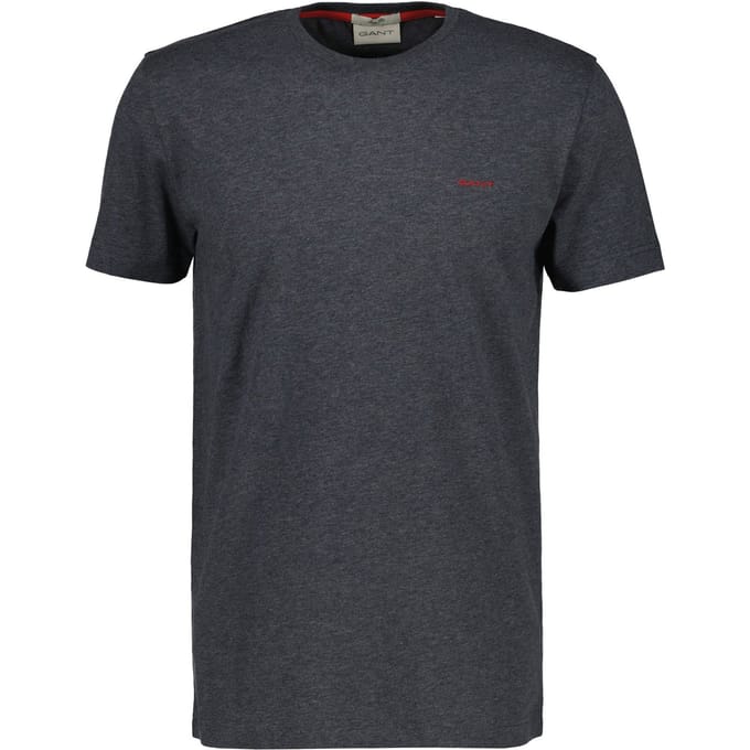 Gant Contrast Logo SS Shirt Heren - Maat L