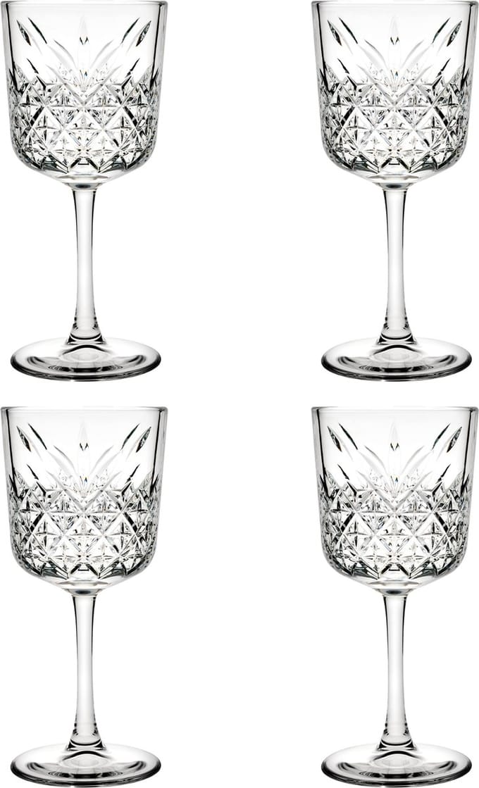 Pasabahce Timeless Wijnglas - 330 cl - 4 stuks