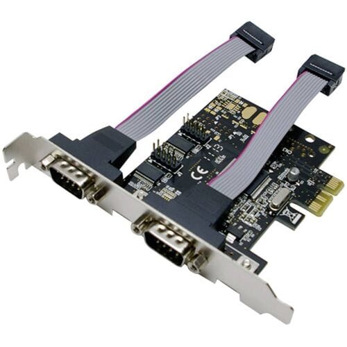 LogiLink PC0031 interfacekaart/-adapter PCI Express Card, 2x Serial