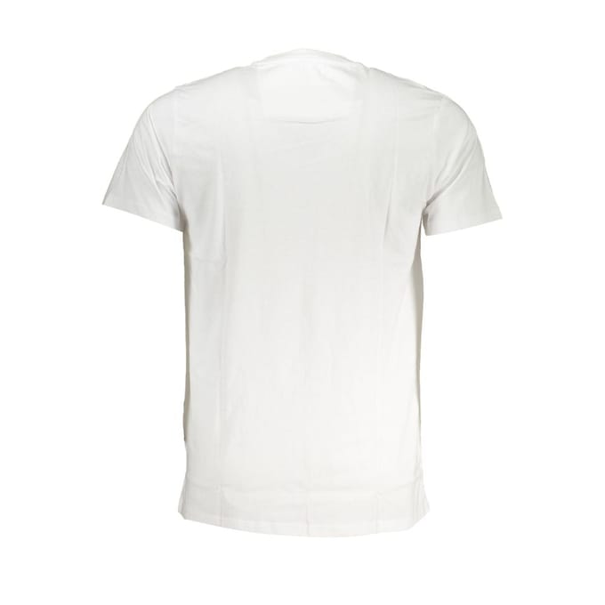 Cavalli Class Witte Katoenen Heren T-Shirt