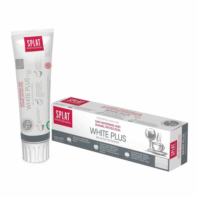 Splat - Tandpasta Professional White Plus - 3 x 100 ml - Voordeelverpakking